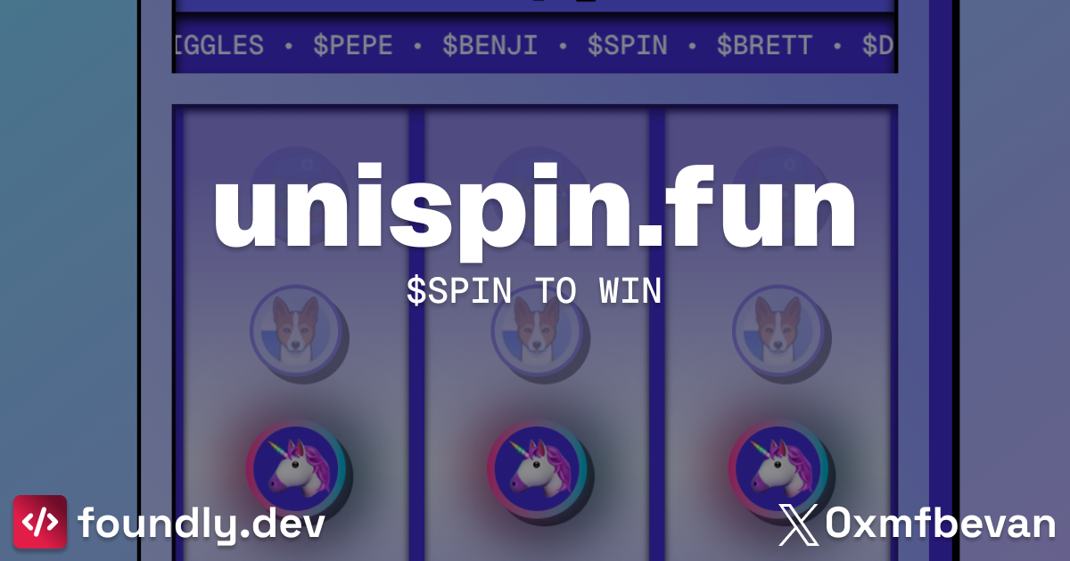 Unispin - Farcaster Mini Apps